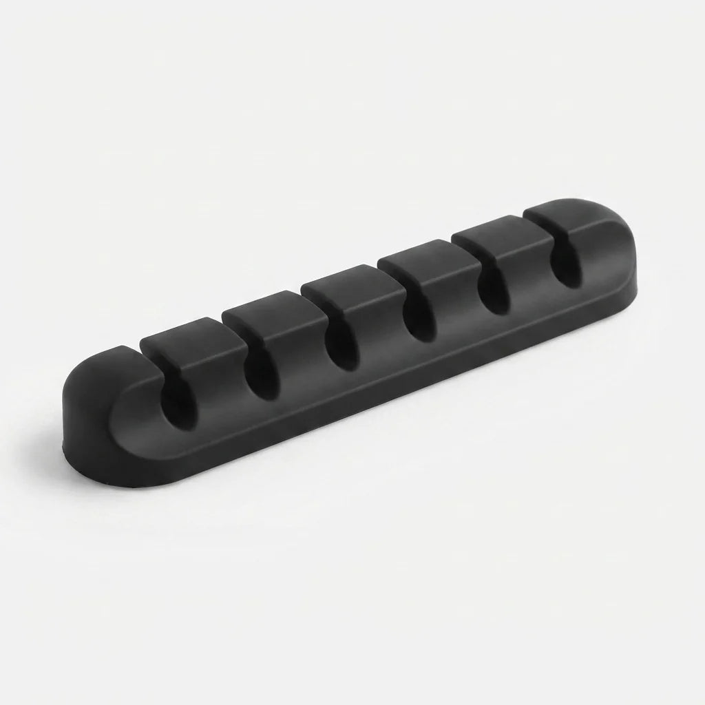 Cable Clips Self-Adhesive Silicone Multi-Cable