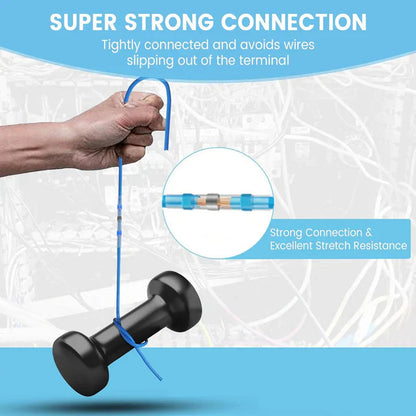 Cable Connectors Waterproof Heat-Shrink & Solder Ring 50-Piece