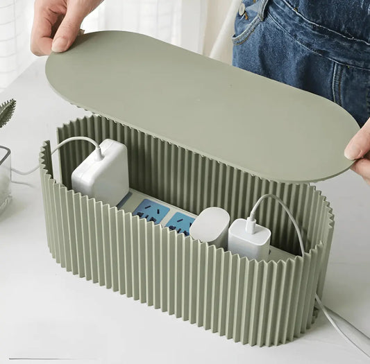 Cable Management Box Side Openings & Removable Lid