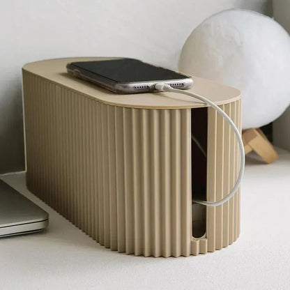 Cable Management Box Side Openings & Removable Lid