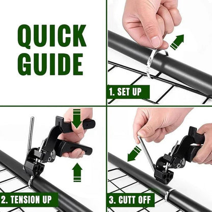 Cable Tie Gun Automatic Tightening Flush Cut