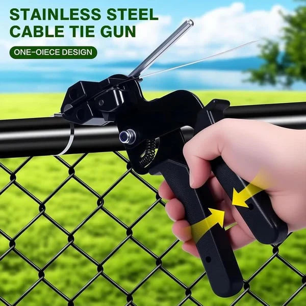 Cable Tie Gun Automatic Tightening Flush Cut