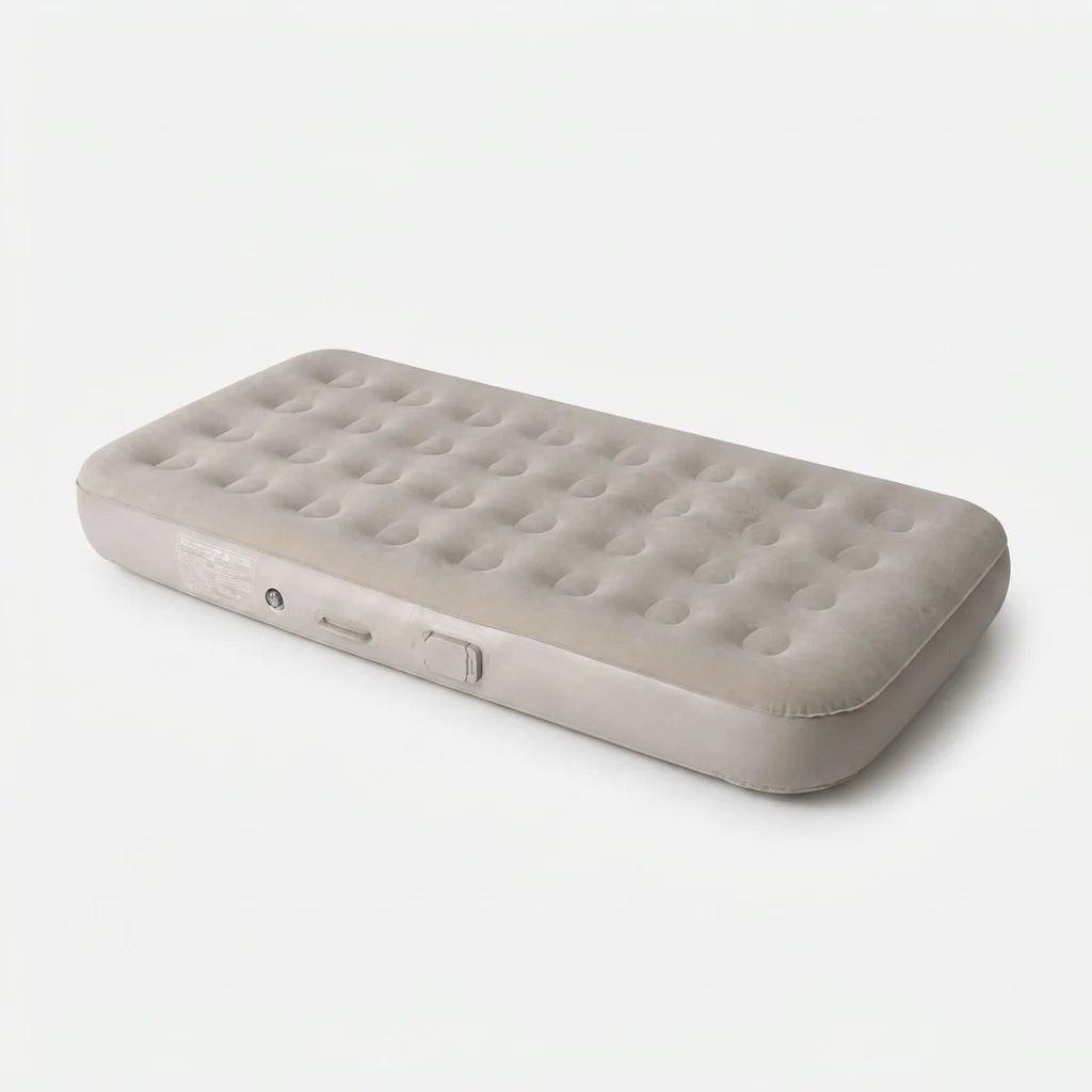 Camping Air Mattress Built-In Rechargeable Pump Honeycomb Support