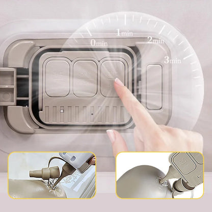 Camping Air Mattress Built-In Rechargeable Pump Honeycomb Support