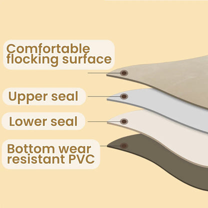 Camping Air Mattress Built-In Rechargeable Pump Honeycomb Support