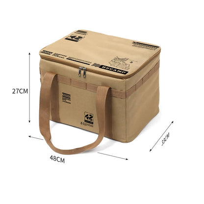 Camping Bag Waterproof 900D Oxford Carabiner Hooks
