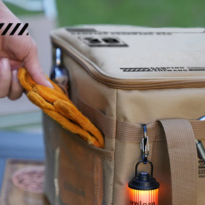Camping Bag Waterproof 900D Oxford Carabiner Hooks