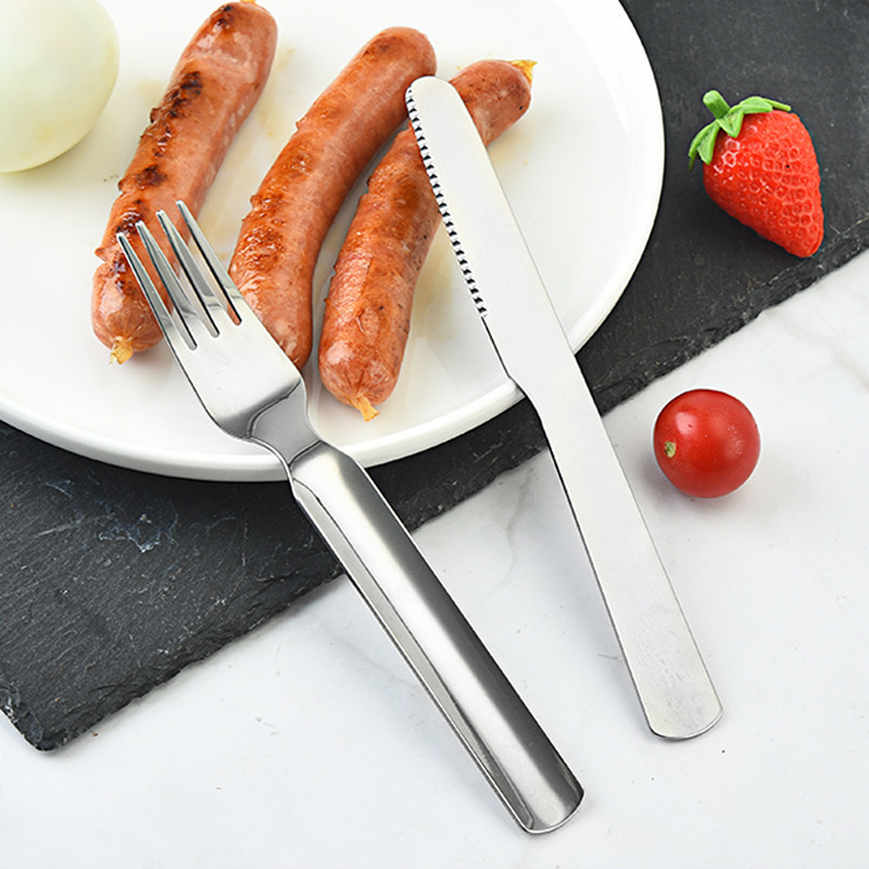 Camping Cutlery Set 4-in-1 Foldable Stainless Steel