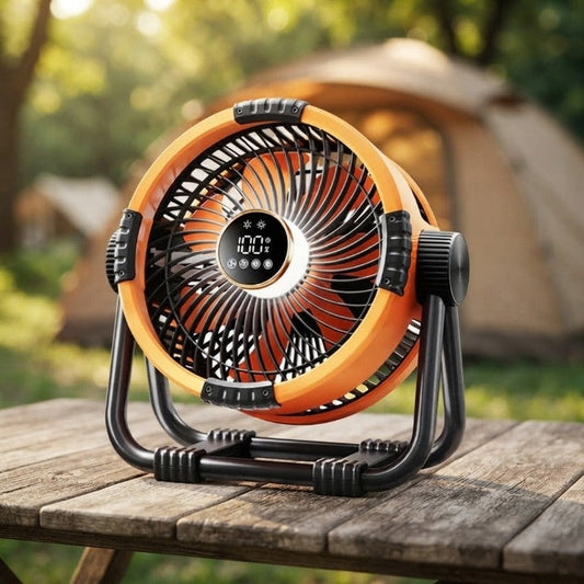 Camping Fan 20000mAh Power Bank & LED Light