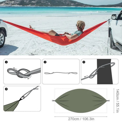 Camping Hammock Double Ultralight 210T Nylon