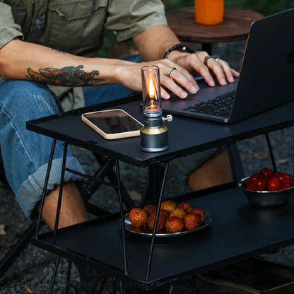 Camping Lantern Butane-Fueled 23-Hour Glass Globe