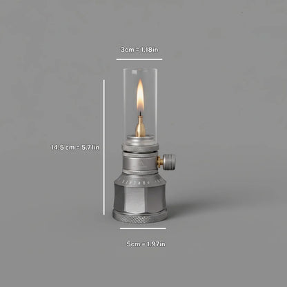 Camping Lantern Butane-Fueled 23-Hour Glass Globe