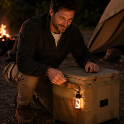 Camping Lantern Foldable Lantern & Flashlight USB Rechargeable