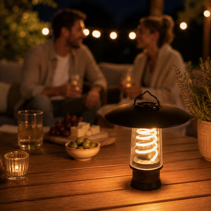 Camping Lantern Foldable Lantern & Flashlight USB Rechargeable