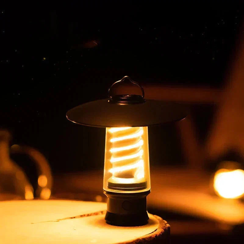 Camping Lantern Foldable Lantern & Flashlight USB Rechargeable