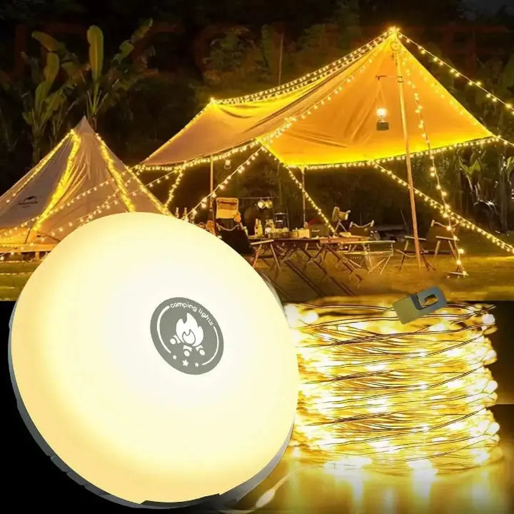 Camping Light 4-in-1 USB Rechargeable Magnetic Base