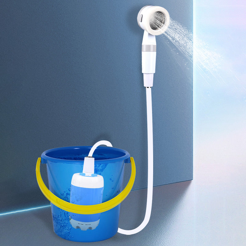 Camping Shower Rechargeable Waterproof Dual Spray