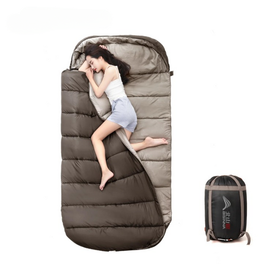 Camping Sleeping Bag Extra-Wide 100 cm Lightweight & Compact