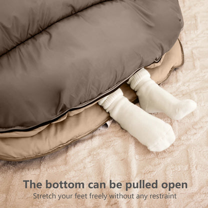 Camping Sleeping Bag Extra-Wide 100 cm Lightweight & Compact
