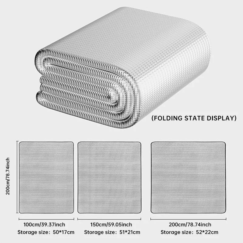 Camping Sleeping Pad Heat-Reflective Waterproof Foam