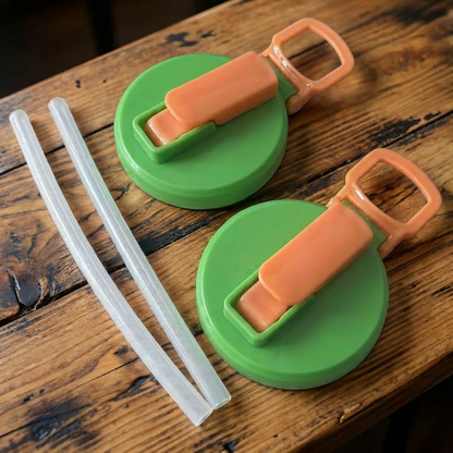 Can Cap Silicone Integrated Straw & Leak-Proof