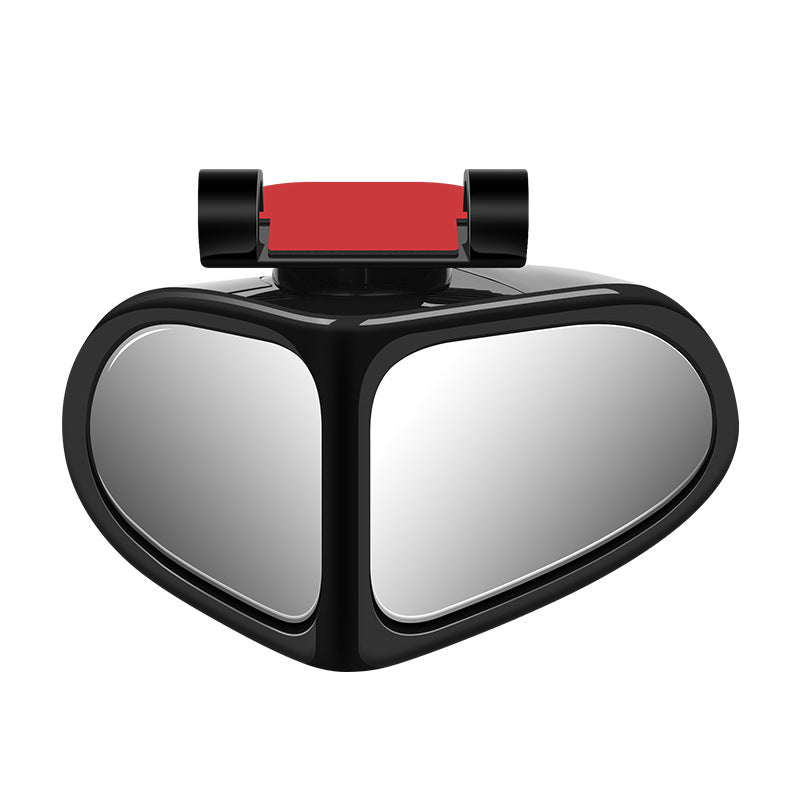 Car Auxiliary Mirror Dual-View 360-Degree Rotatable