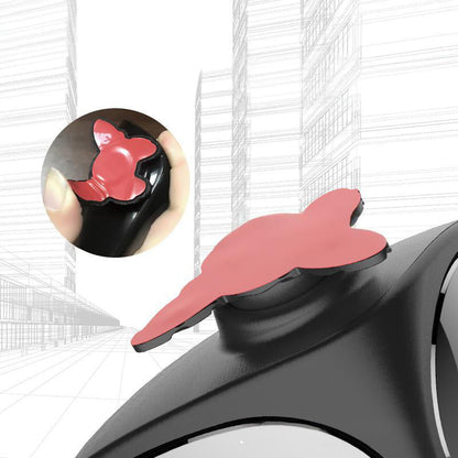 Car Auxiliary Mirror Dual-View 360-Degree Rotatable