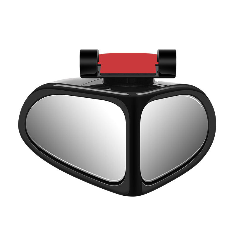 Car Auxiliary Mirror Dual-View 360-Degree Rotatable