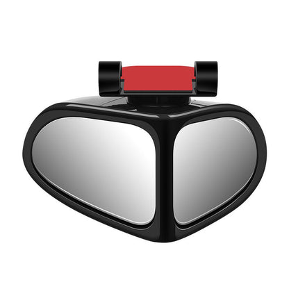 Car Auxiliary Mirror Dual-View 360-Degree Rotatable