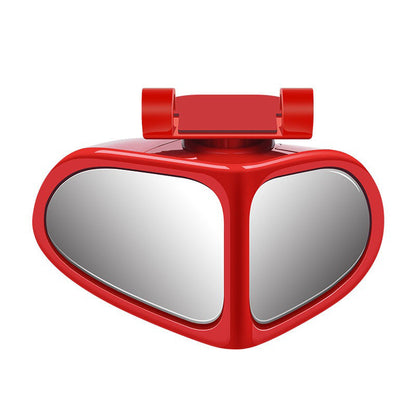Car Auxiliary Mirror Dual-View 360-Degree Rotatable