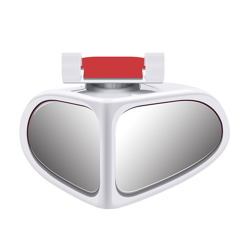 Car Auxiliary Mirror Dual-View 360-Degree Rotatable