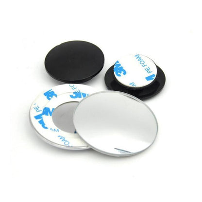 Car Blind Spot Mirror Frameless Self-Adhesive 360 Degree Adjustable