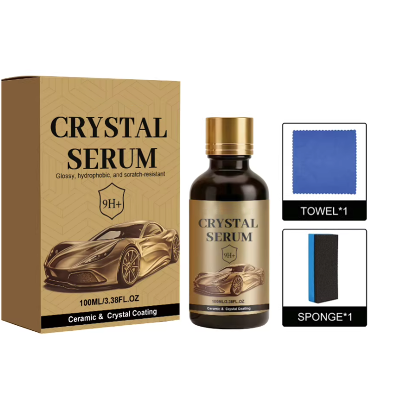 Car Ceramic Coating 9H Hardness Hydrophobic High Gloss Kit
