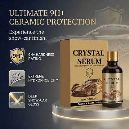 Car Ceramic Coating 9H Hardness Hydrophobic High Gloss Kit