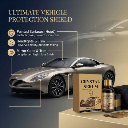 Car Ceramic Coating 9H Hardness Hydrophobic High Gloss Kit