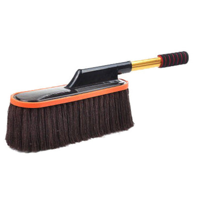 Car Cleaning Brush Extendable Handle Microfiber & Soft Bristles