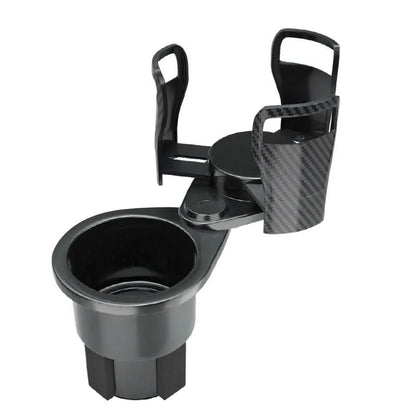 Car Cup Holder Dual Drink 360 Degree Rotatable