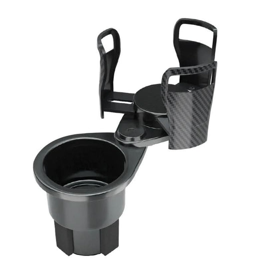 Car Cup Holder Dual Drink 360 Degree Rotatable