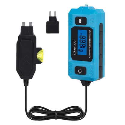 Car Current Tester Plug-And-Play Backlit Display & LED Light