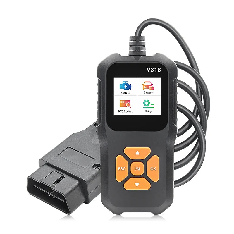 Car Diagnostic Scanner Color Display Read & Clear DTC