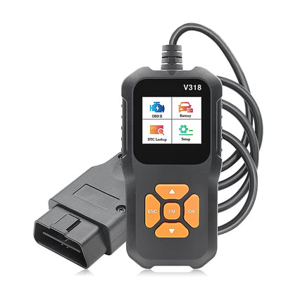 Car Diagnostic Scanner Color Display Read & Clear DTC