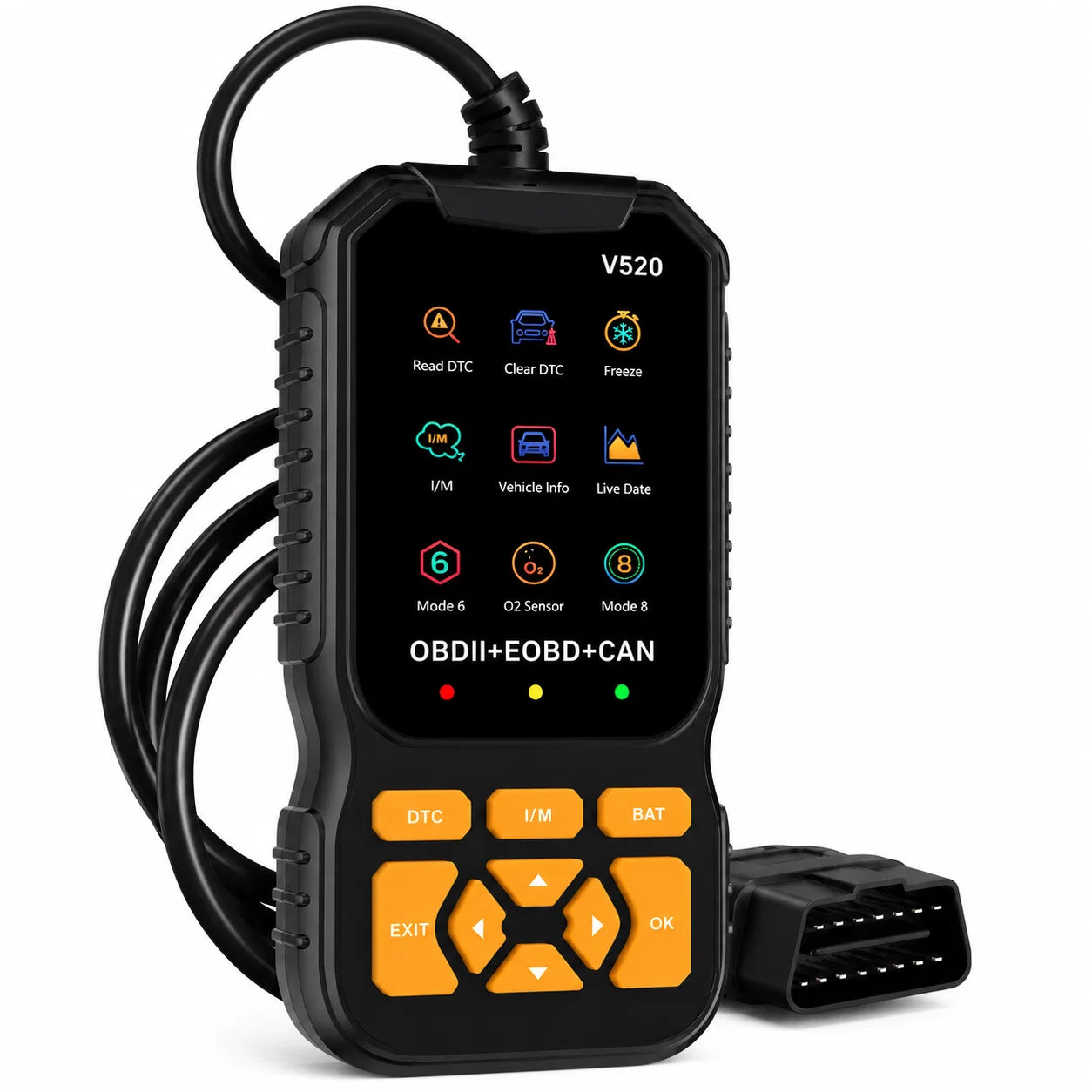 Car Diagnostic Scanner Color Display Read & Clear DTC