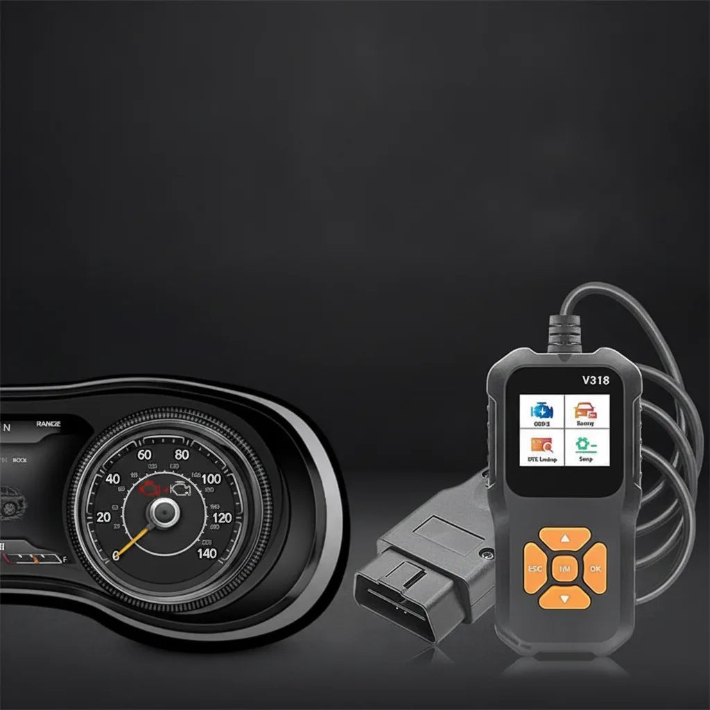 Car Diagnostic Scanner Color Display Read & Clear DTC