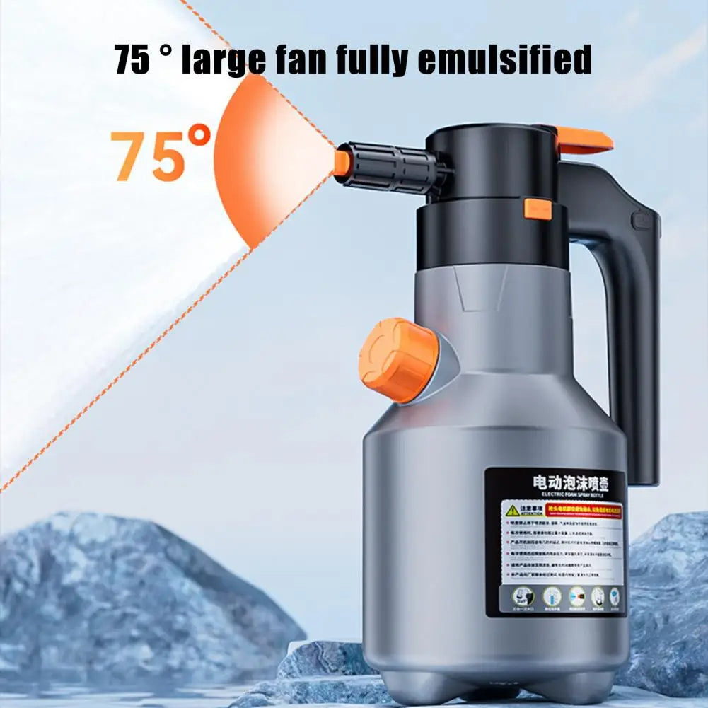 Car Foam Sprayer USB Rechargeable 2L Tank