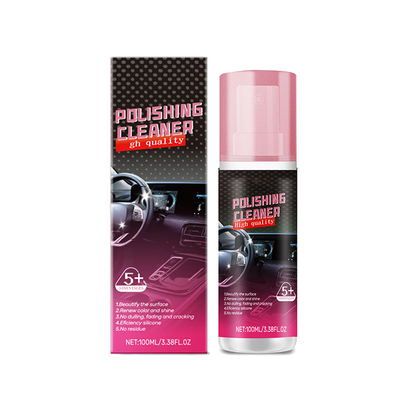 Car Interior Polish Restores Shine Leather & Vinyl