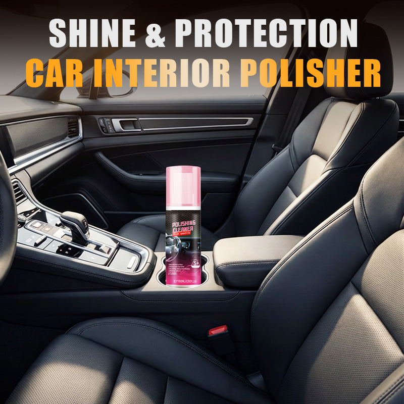 Car Interior Polish Restores Shine Leather & Vinyl