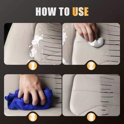 Car Interior Polish Restores Shine Leather & Vinyl