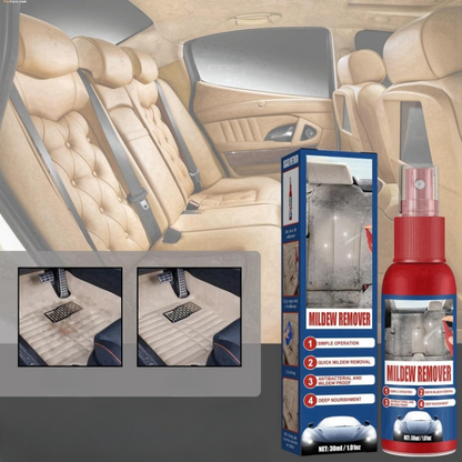 Car Mold Remover Spray Leather-Safe 2-Pack