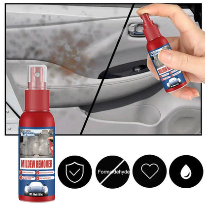 Car Mold Remover Spray Leather-Safe 2-Pack