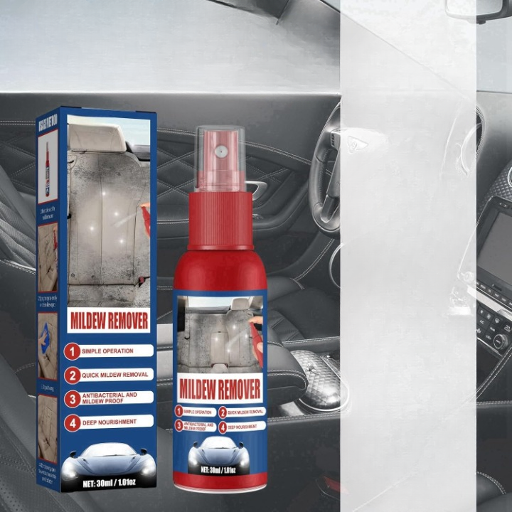 Car Mold Remover Spray Leather-Safe 2-Pack